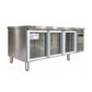 Mantenedor 1.8m Mesón Refrigerado 3 Puertas Vidrio