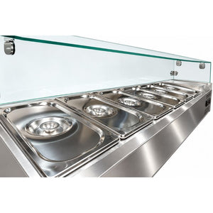 Salsera Refrigerada de Sobremesa 6 Depósitos